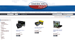 Desktop Screenshot of americaninfo.com.br